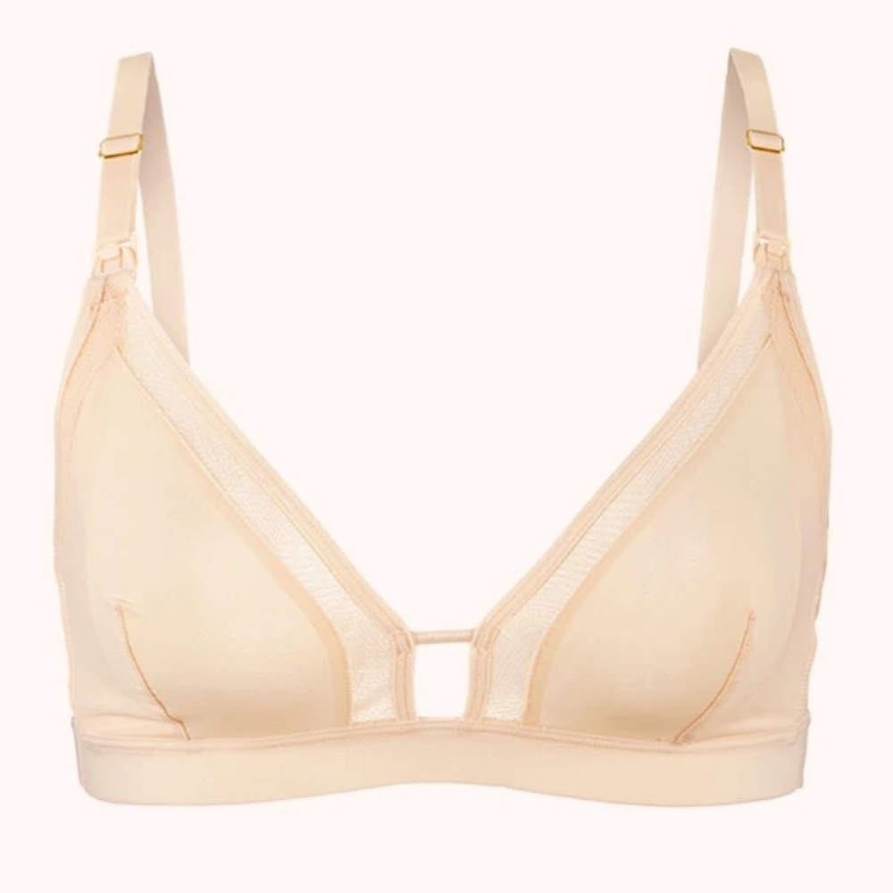 LIVELY The Mesh Trim Maternity Bralette